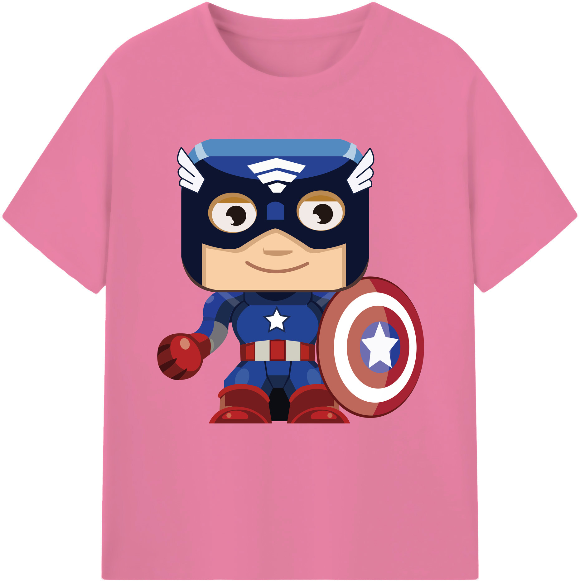 （画像用） アベンジャーズ The Avengers 綿100％半袖Tシャツ（フロントプリント）